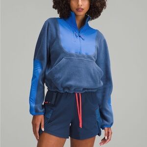 Lululemon Fleece + Ripstop Hiking Pullover
